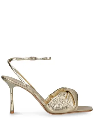Studio Amelia   90mm Twist leather sandals 