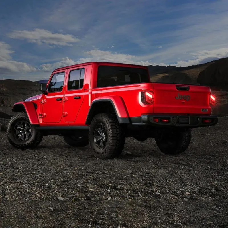 Suparee Jeep Gladiator LED Tail Lights with S-Shaped for 2020  JT