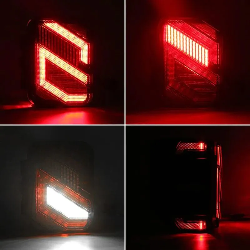 Suparee Jeep Gladiator LED Tail Lights with S-Shaped for 2020  JT