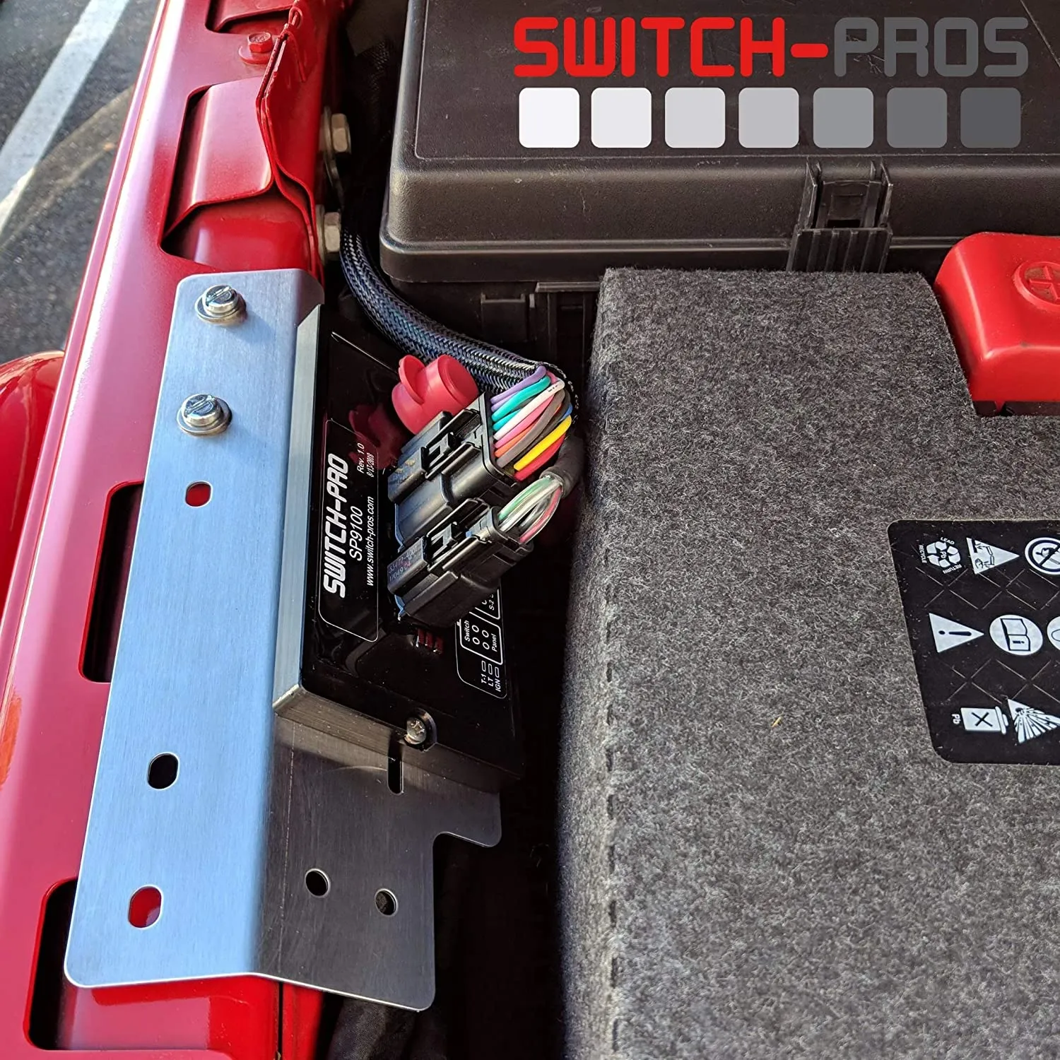 Switch-Pro Mounting Kit (Wrangler JL & Gladiator JT 2018 )