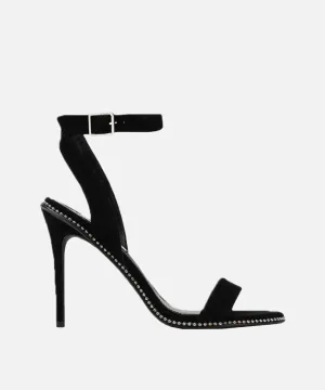 Sylvie Heels - Black Suede