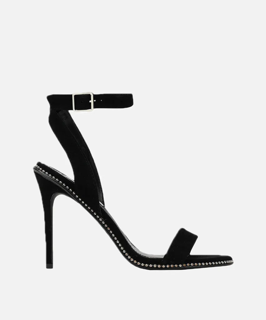 Sylvie Heels - Black Suede