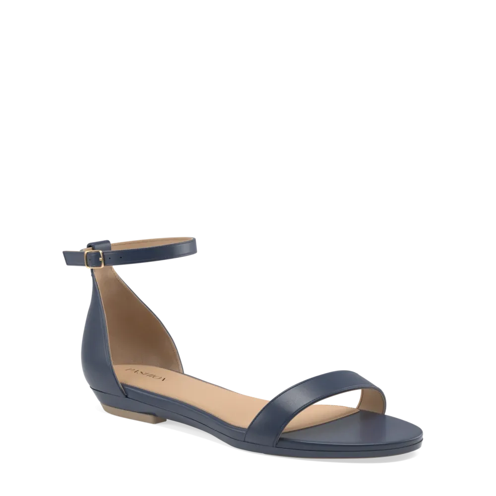 The Pashionista - Navy Leather   Stiletto Heel Kit 4 Navy - FINAL SALE