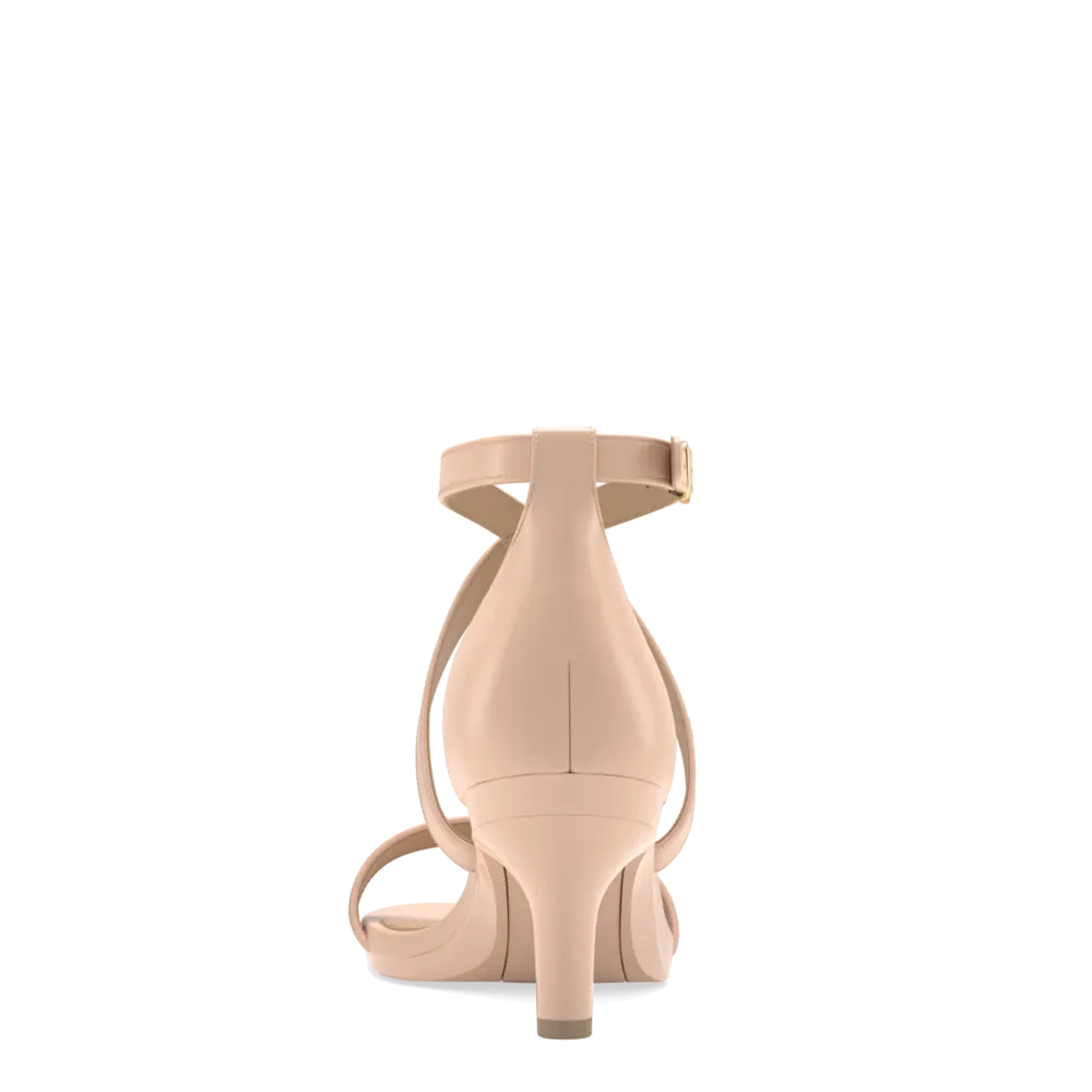 The Sandal - Sand Leather   Stiletto Heel Kit 3 Sand