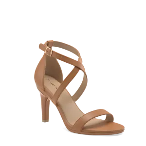 The Sandal - Whiskey Leather   Stiletto Heel Kit 4 Whiskey