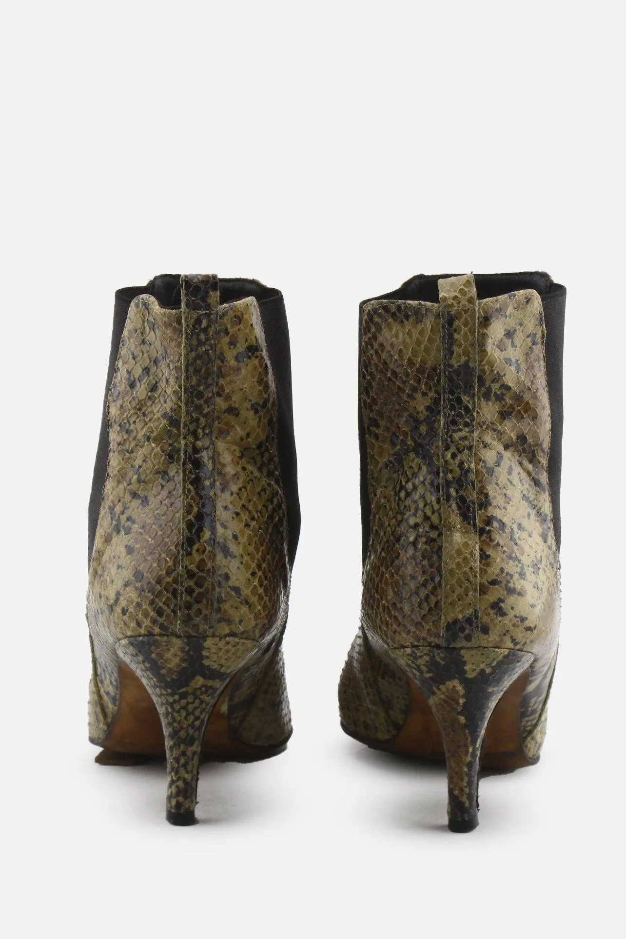 To Be Stretchable Stilettos Ankle Boots | 100% Authentic Leather