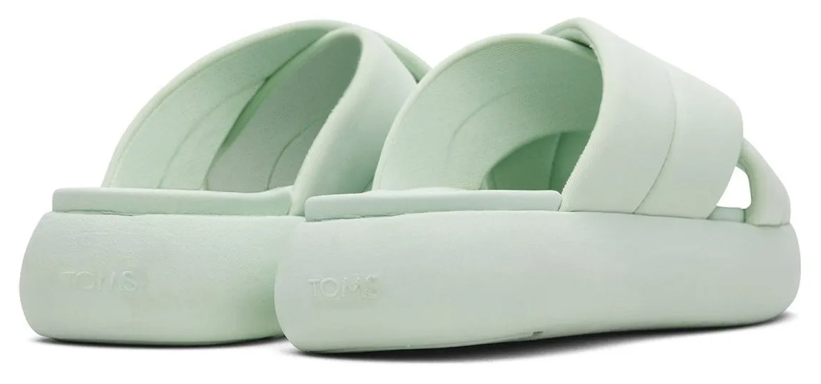 TOMS Alparg Mallow X Womens Crossover Slide Sandal