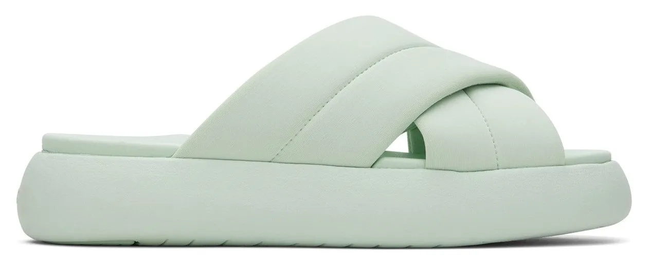 TOMS Alparg Mallow X Womens Crossover Slide Sandal