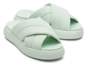 TOMS Alparg Mallow X Womens Crossover Slide Sandal