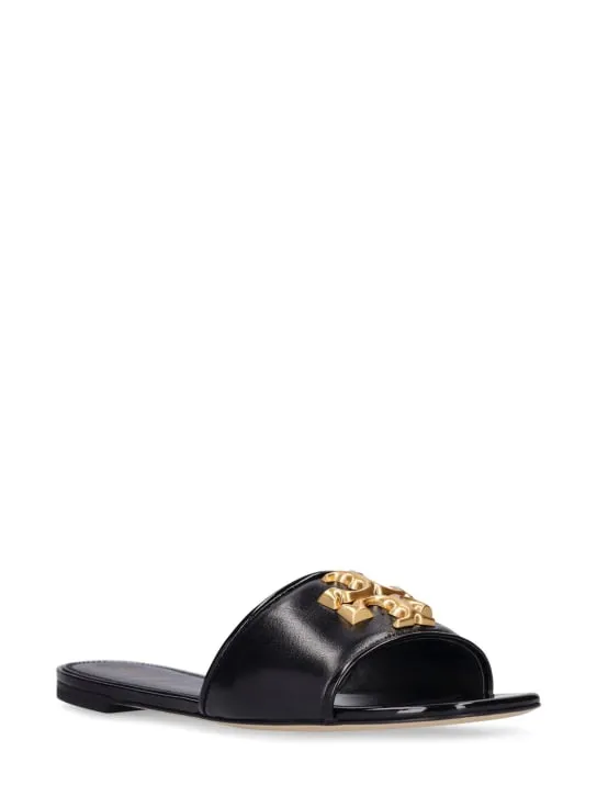 Tory Burch   10mm Eleanor leather slide sandals 