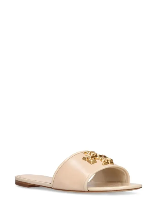 Tory Burch   10mm Eleanor leather slide sandals 