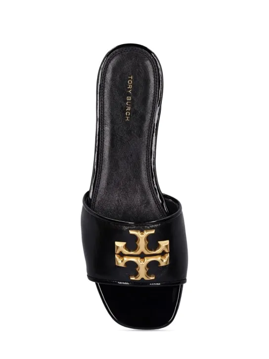 Tory Burch   10mm Eleanor leather slide sandals 