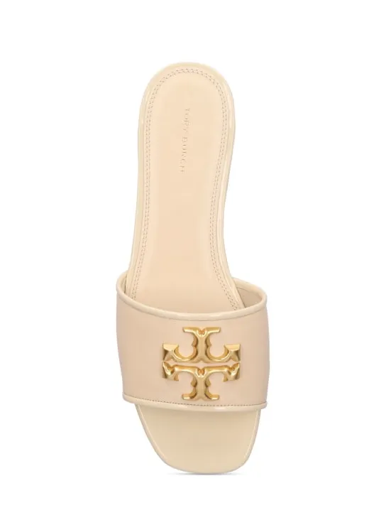 Tory Burch   10mm Eleanor leather slide sandals 