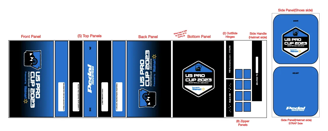 US CUP AR 2023 CYCLING  RACEDAY BAG™