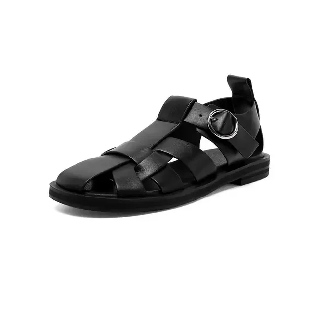 USS Shoes Alicia Women's Leather Flats Sandals