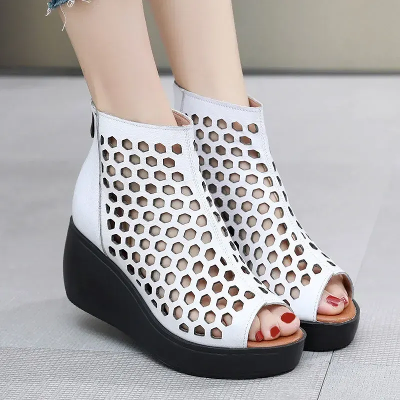 USS Shoes Yizy Women's Summer Wedge Sandals