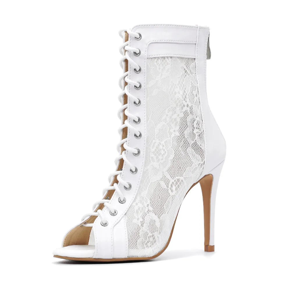 Valentina blanc - Talons stilettos slim - Personnalisable