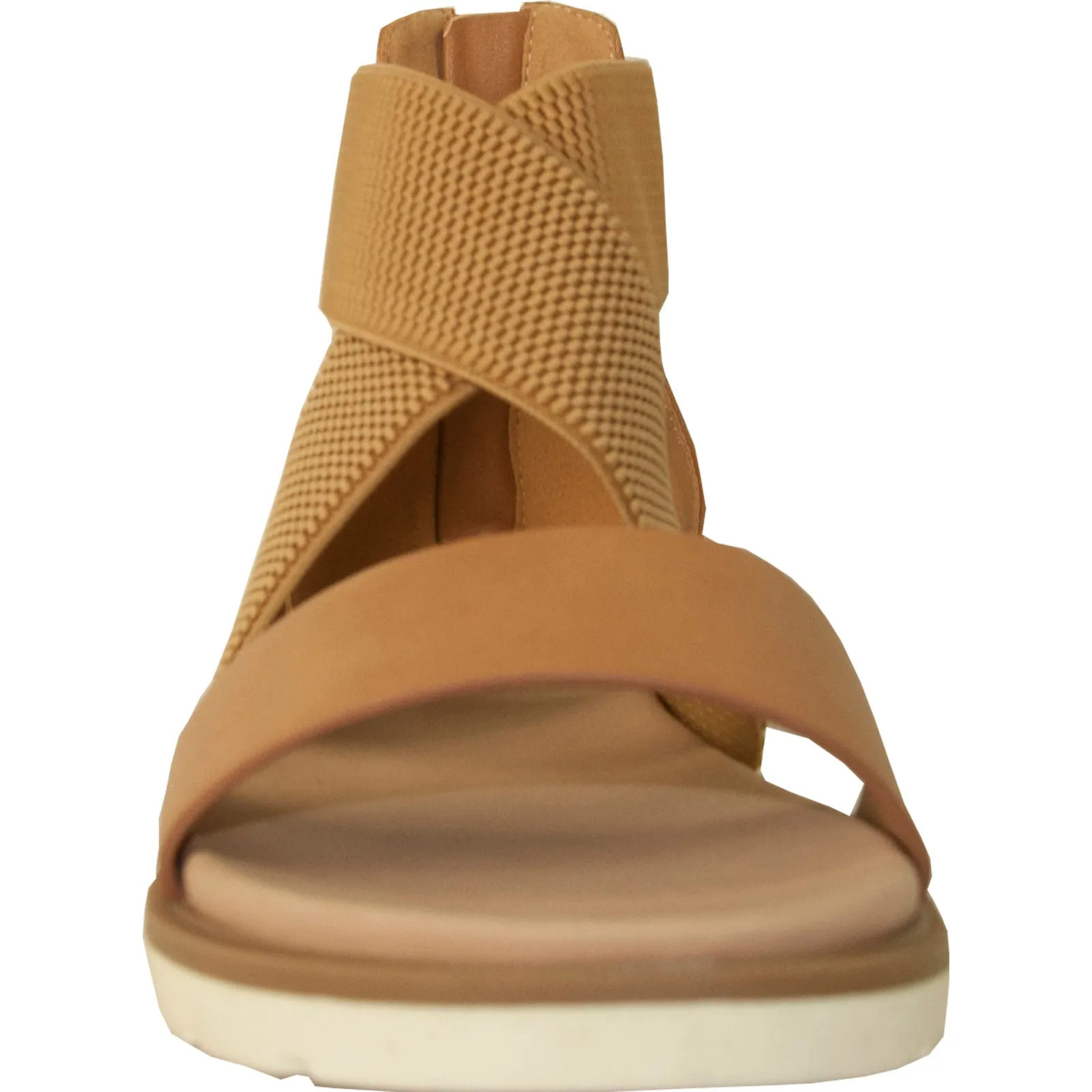VANGELO Women Sandal LONDON Flat Sandal Tan