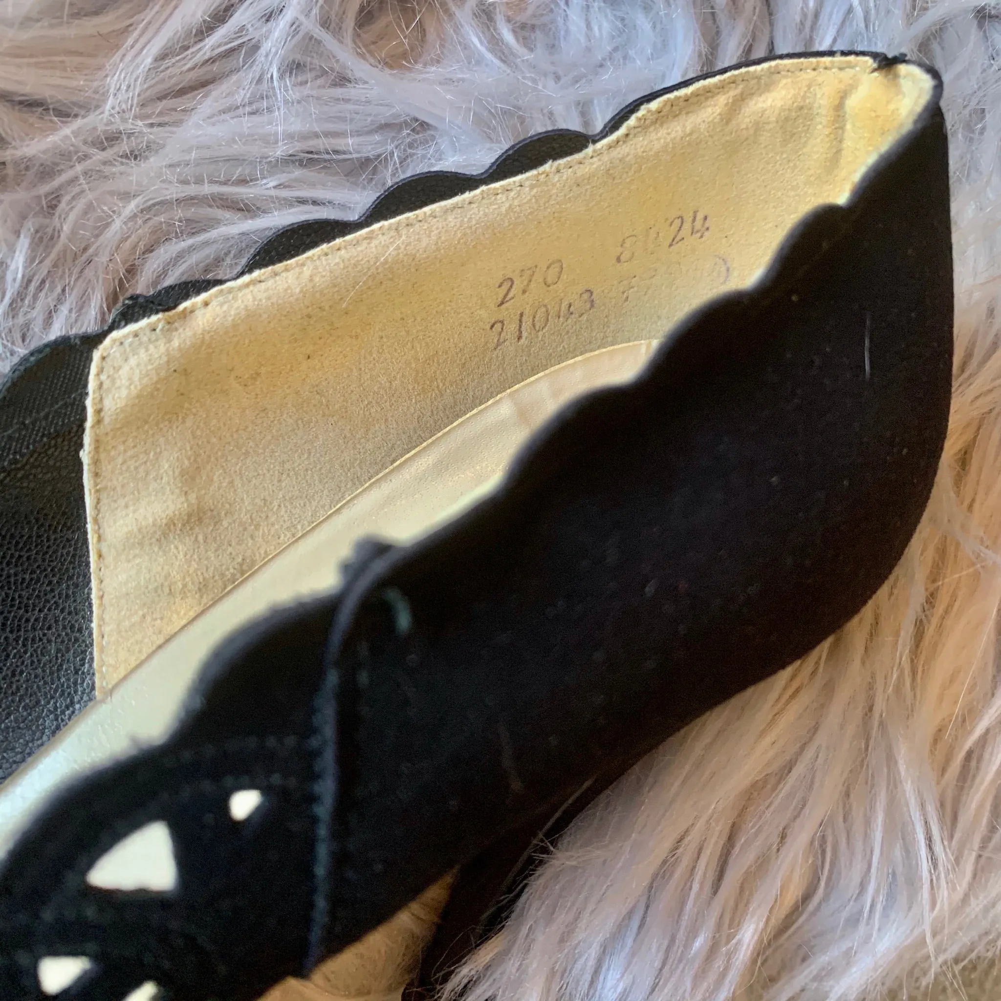 Vintage Mr. Thom Designer Fashion Black Stilettos