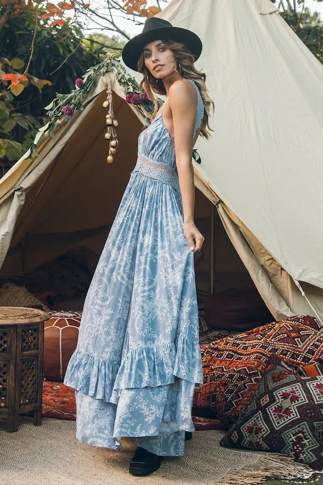 Water Under The Bridge Maxi Dress
