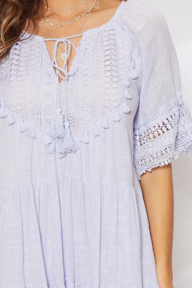Wave After Wave Dress Lavender