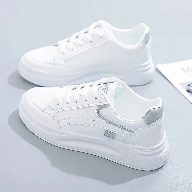 White platform tennis shoes - DeFlorance™