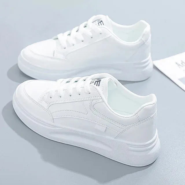 White platform tennis shoes - DeFlorance™