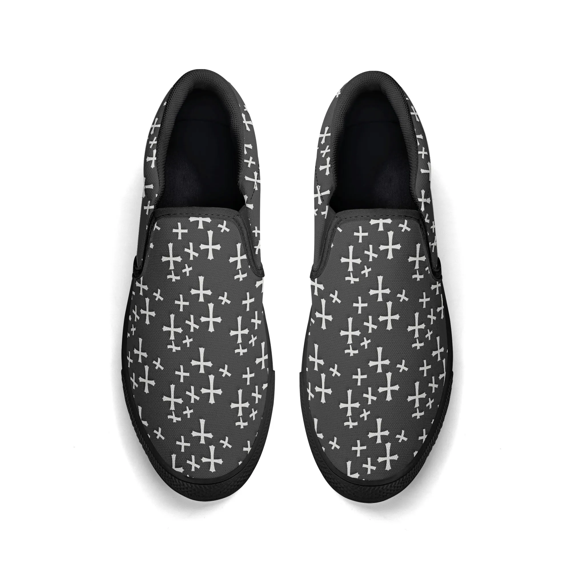 Womens Crosses Rubber Slip On Shoes