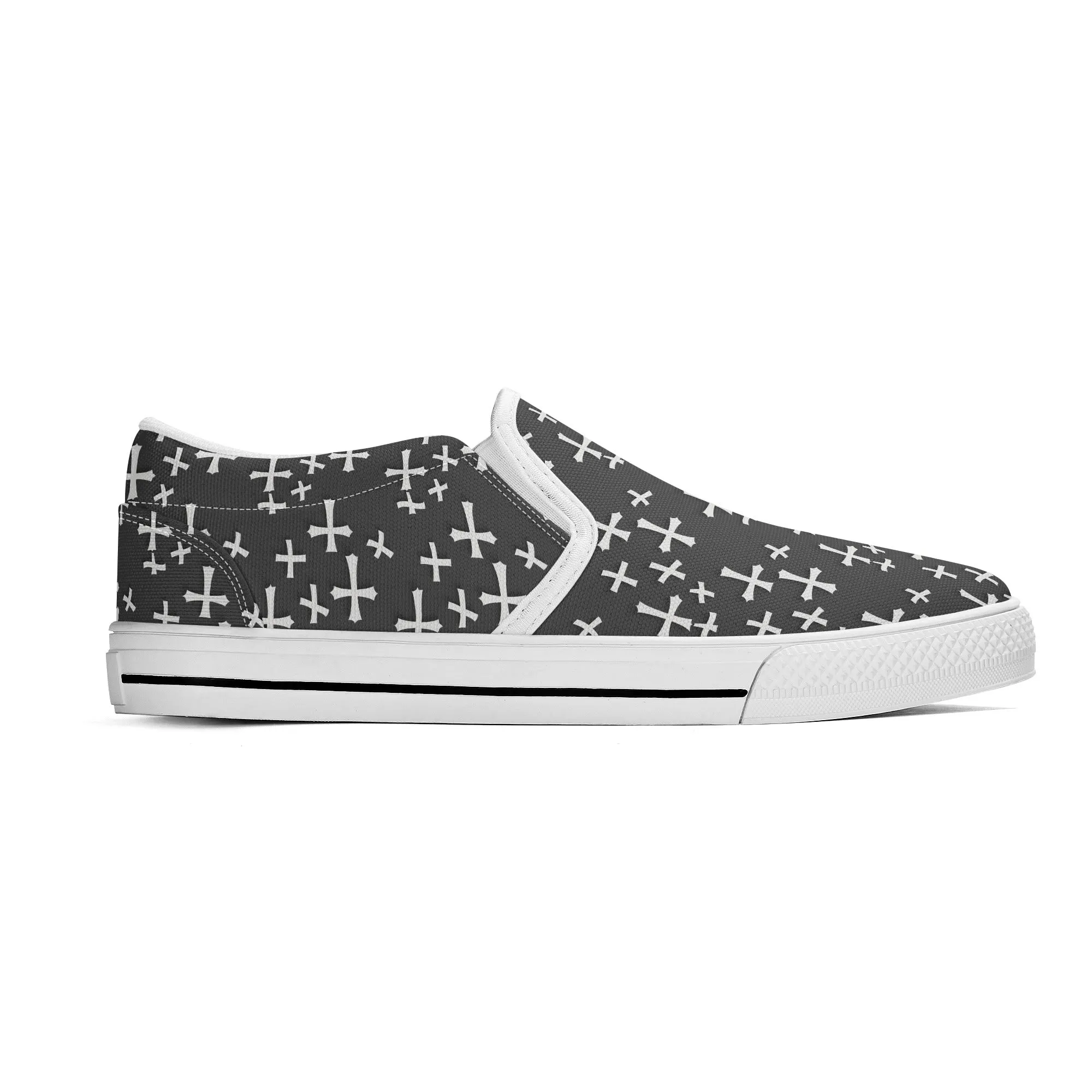 Womens Crosses Rubber Slip On Shoes