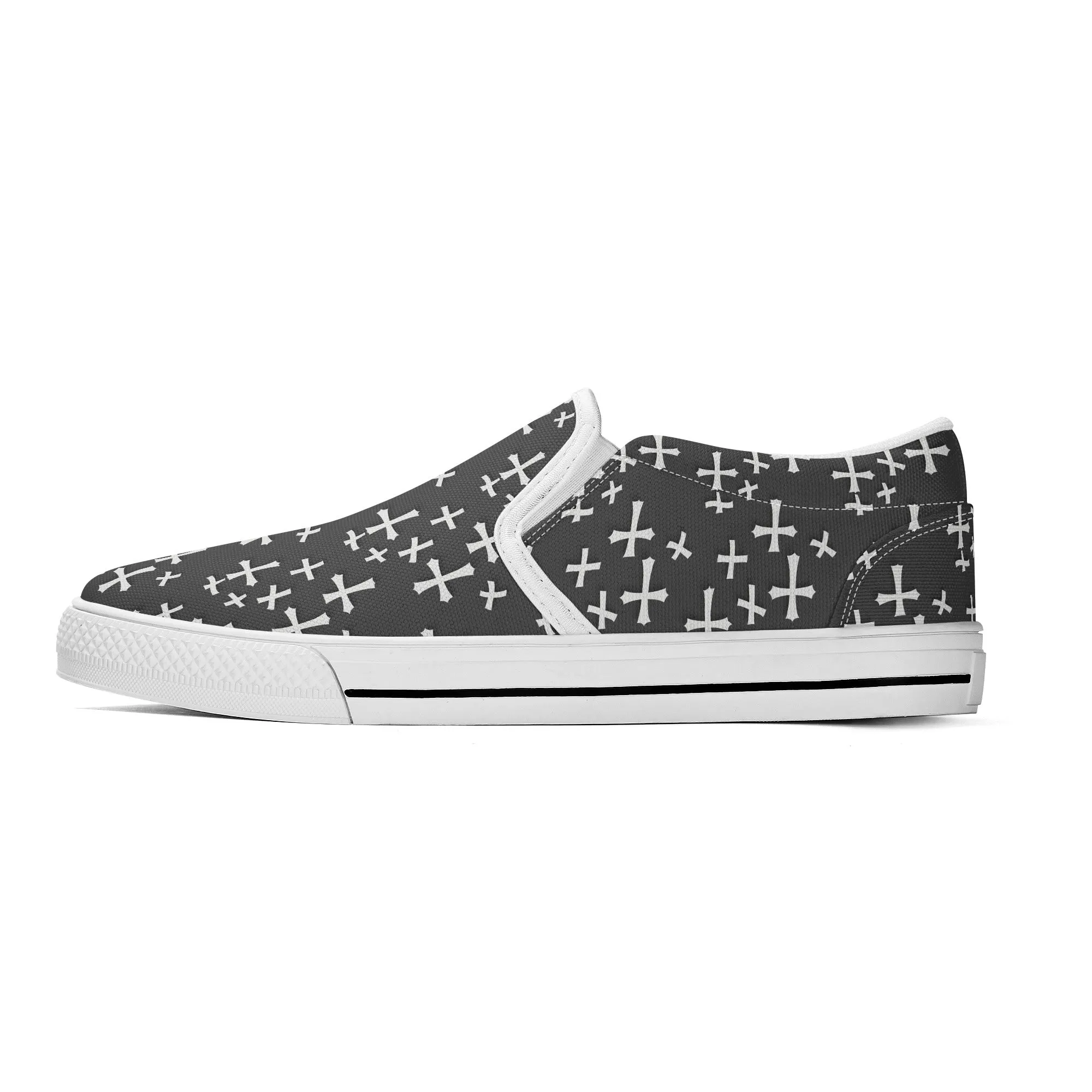 Womens Crosses Rubber Slip On Shoes