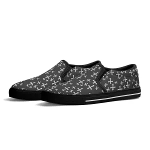 Womens Crosses Rubber Slip On Shoes