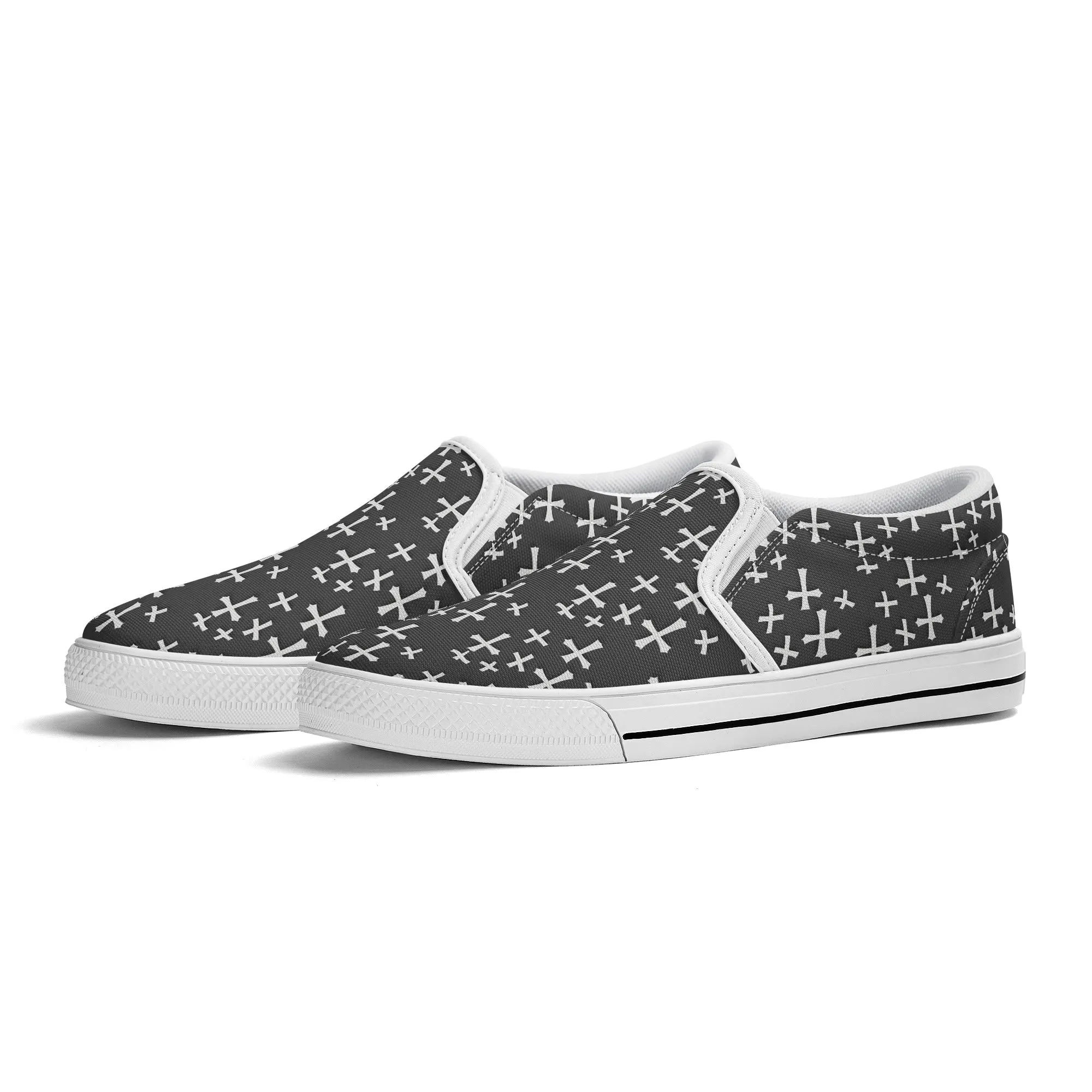 Womens Crosses Rubber Slip On Shoes