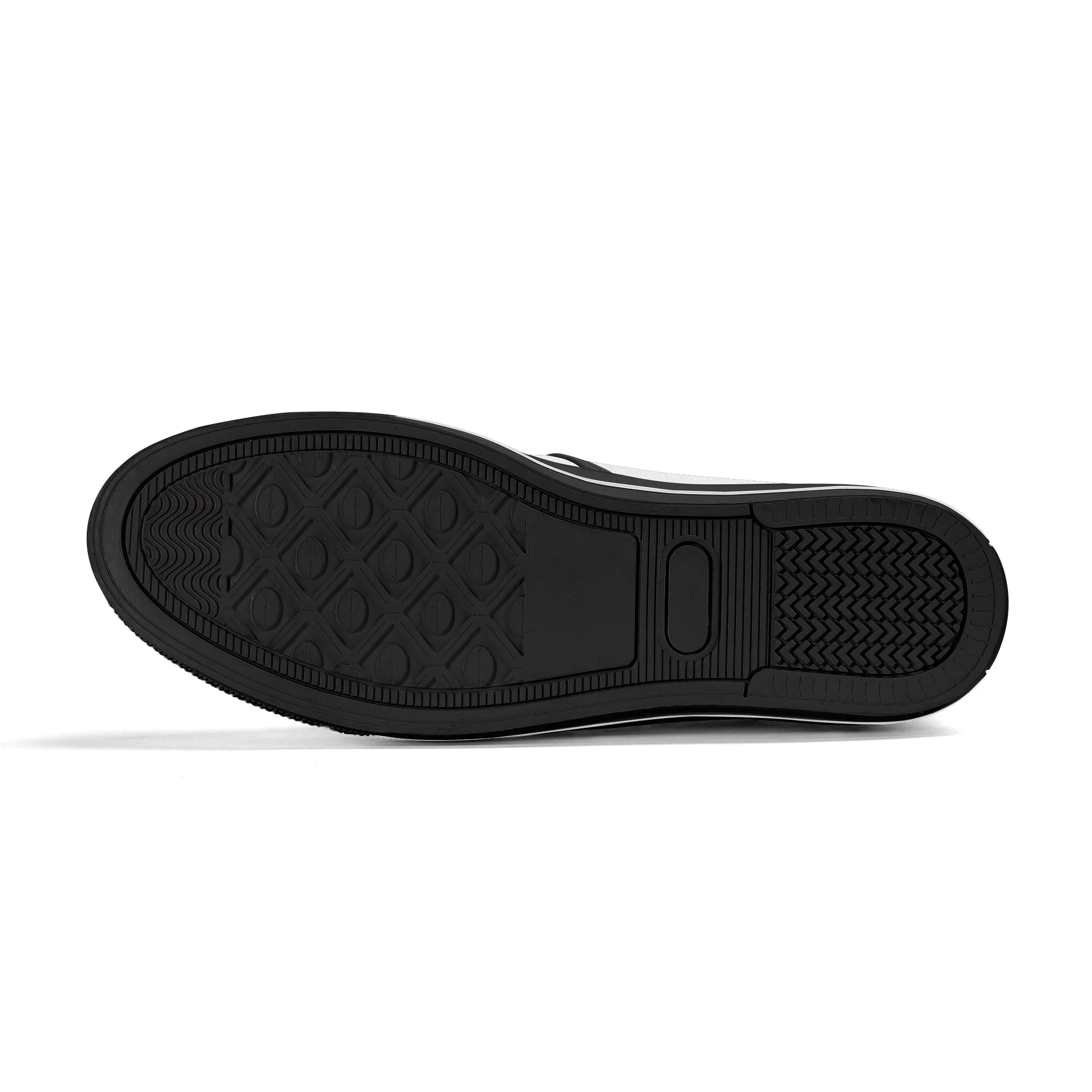 Womens Devil Veins Rubber Slip On Shoes