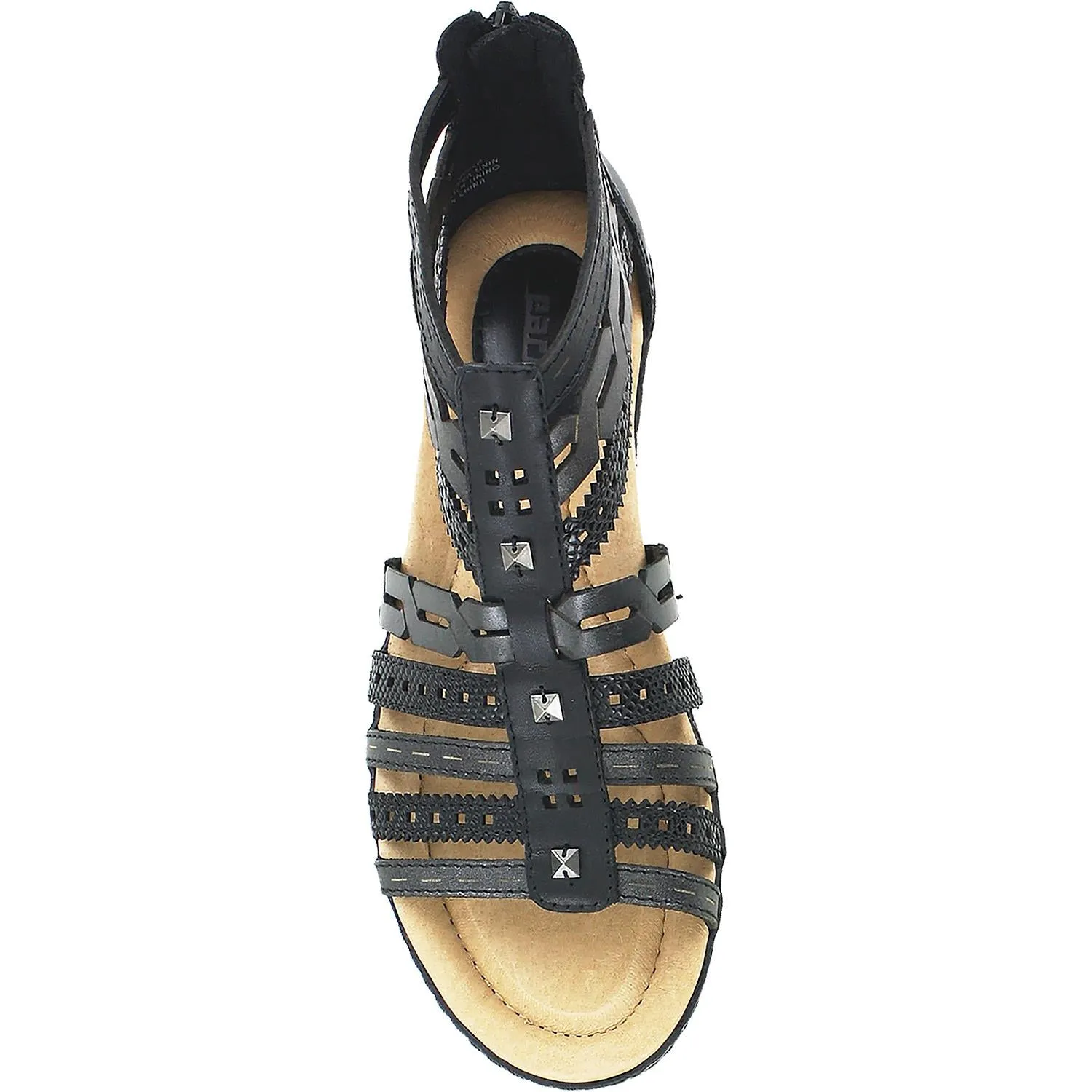 Women's Earth Bay Black Multi Leather