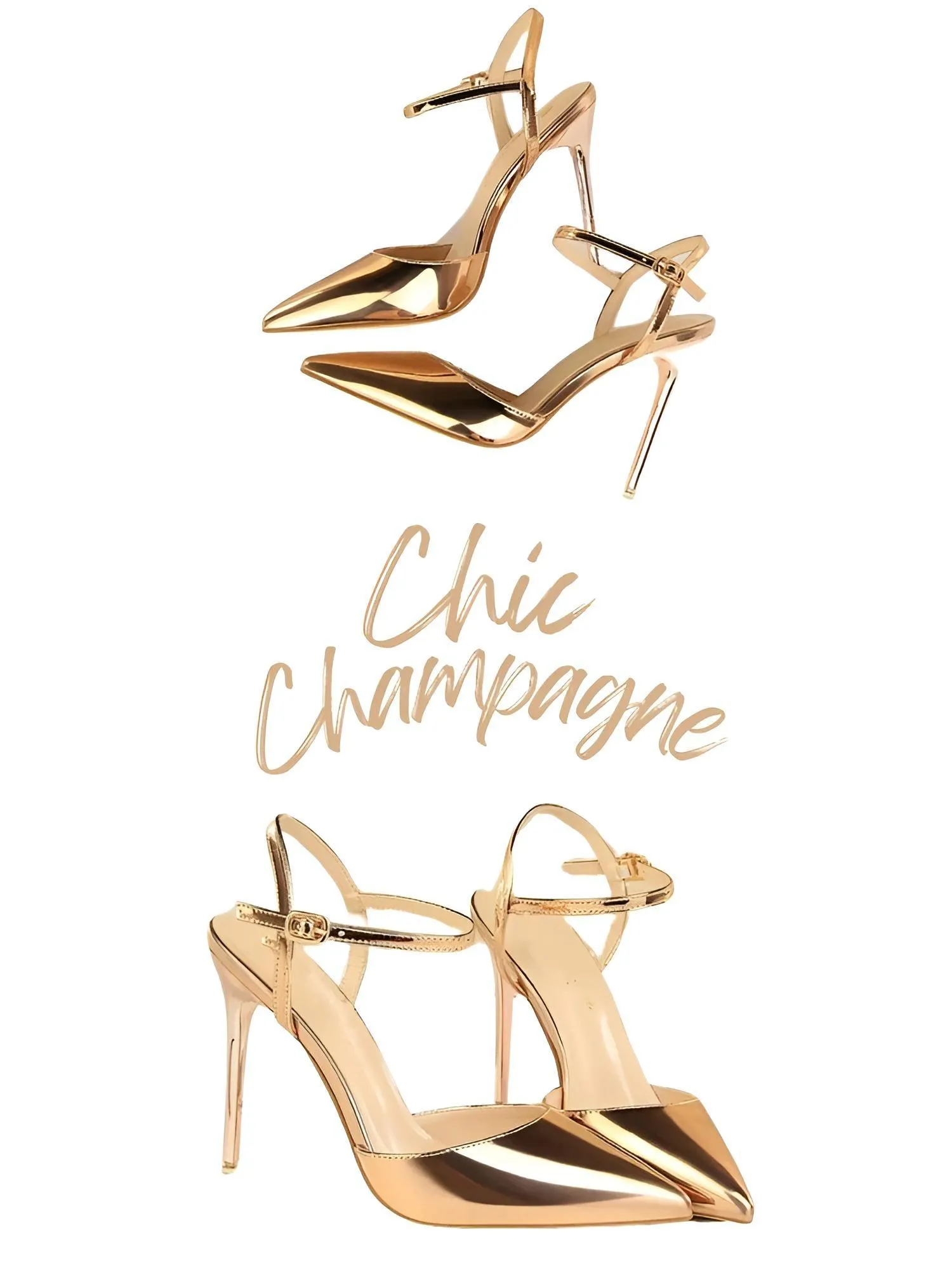 Women's Patent Leather Pumps Stiletto Heel Sandals