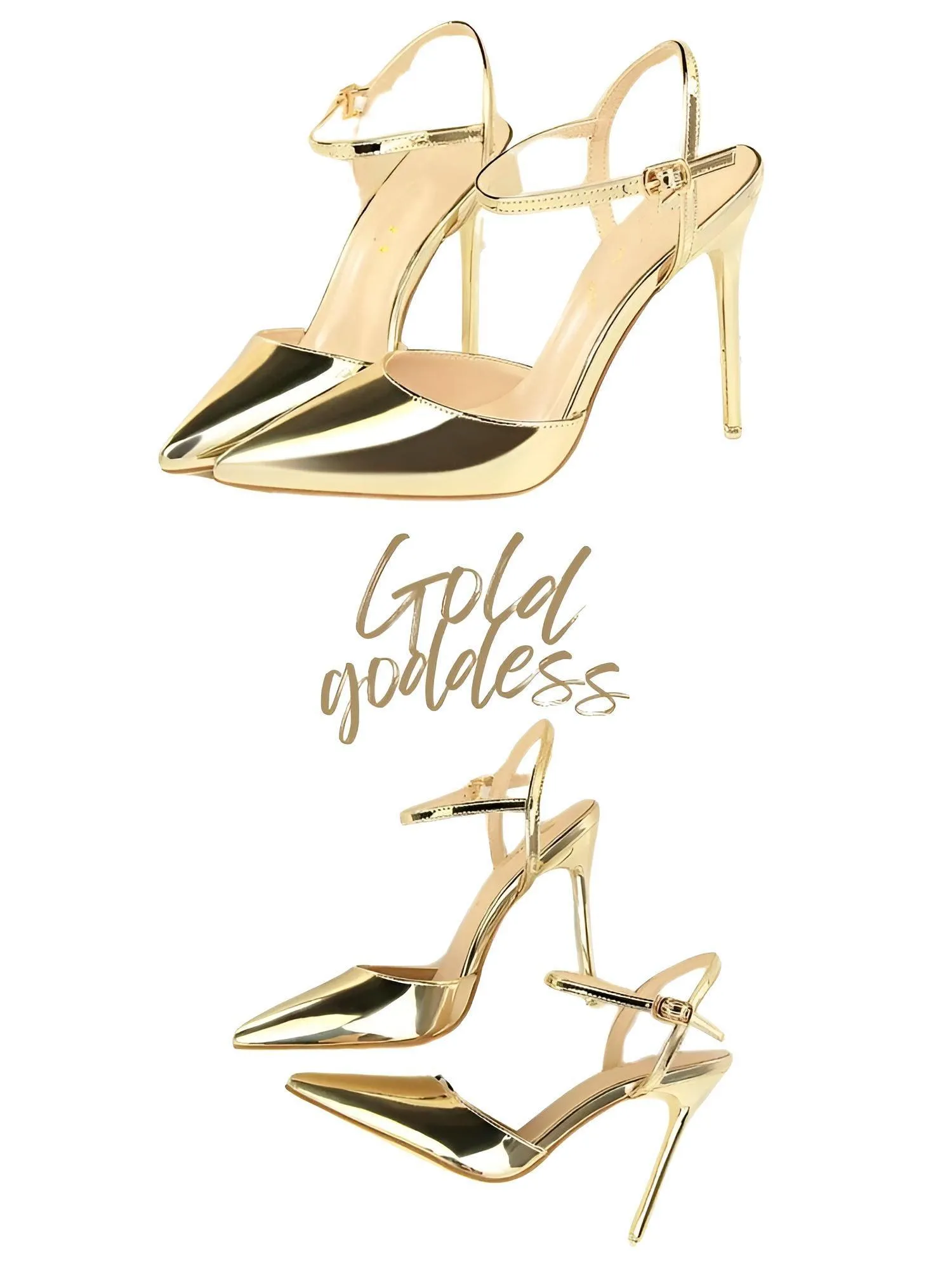 Women's Patent Leather Pumps Stiletto Heel Sandals