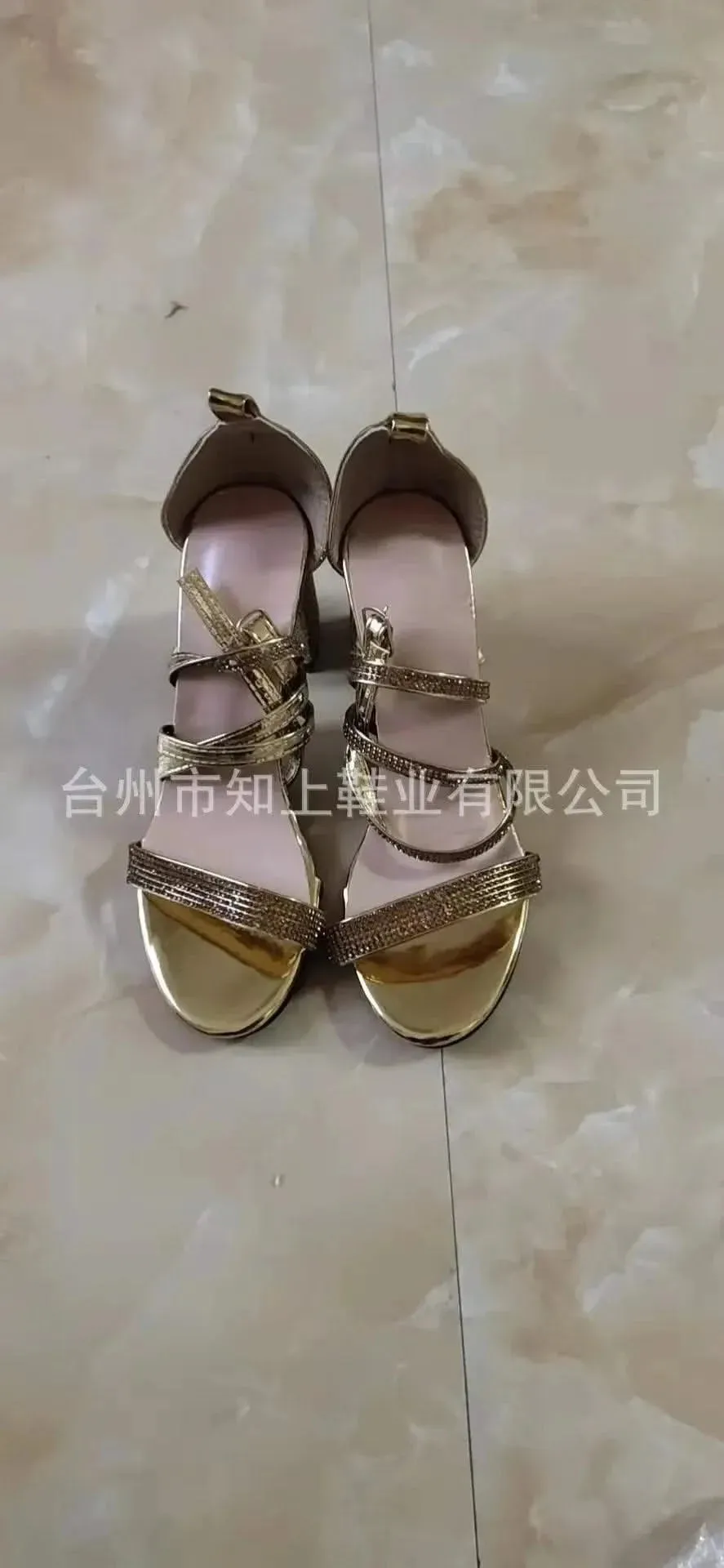 XPMR Luxe Rhinestone Gladiator High-Heeled Sandals