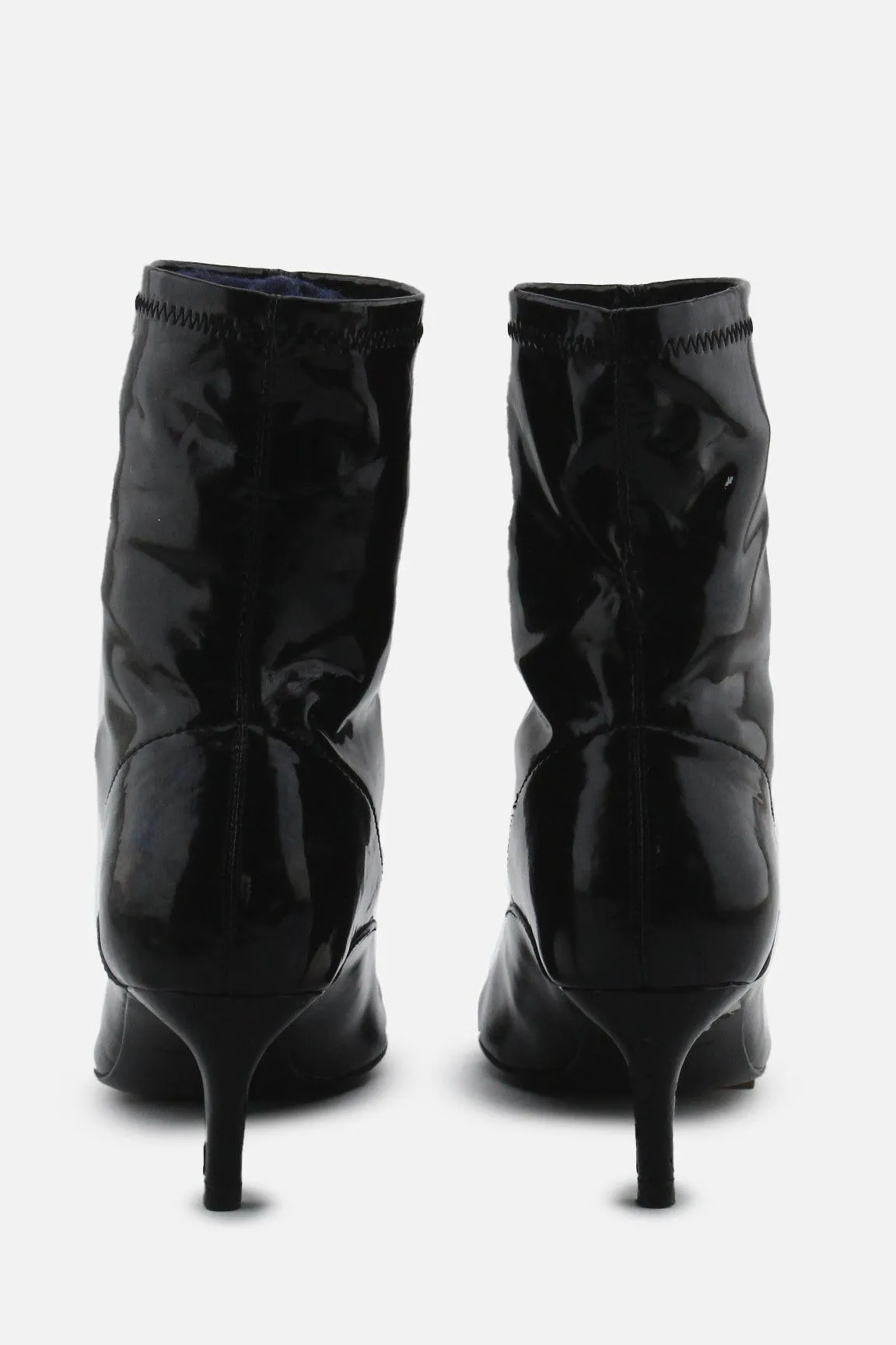 Zara Stilettos Ankle Boots | 100% Synthetic Leather